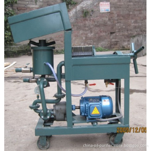 Paper Type Plate Pressure Oil Purifier Series Pl / Oil Regeneration Plant